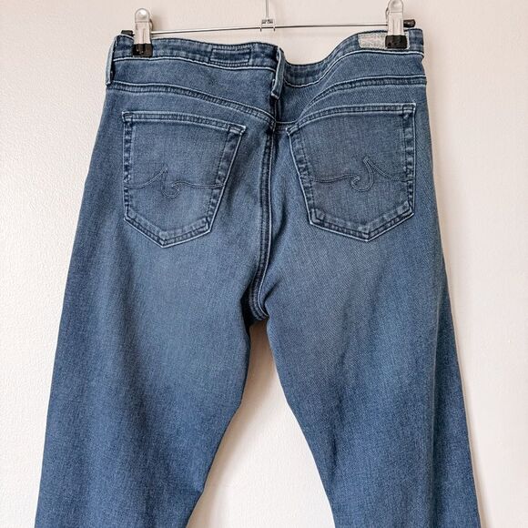 Ag Adriano Goldschmied Prima Mid Rise Cigarette Leg Light Wash Size 29 - Picture 5 of 8